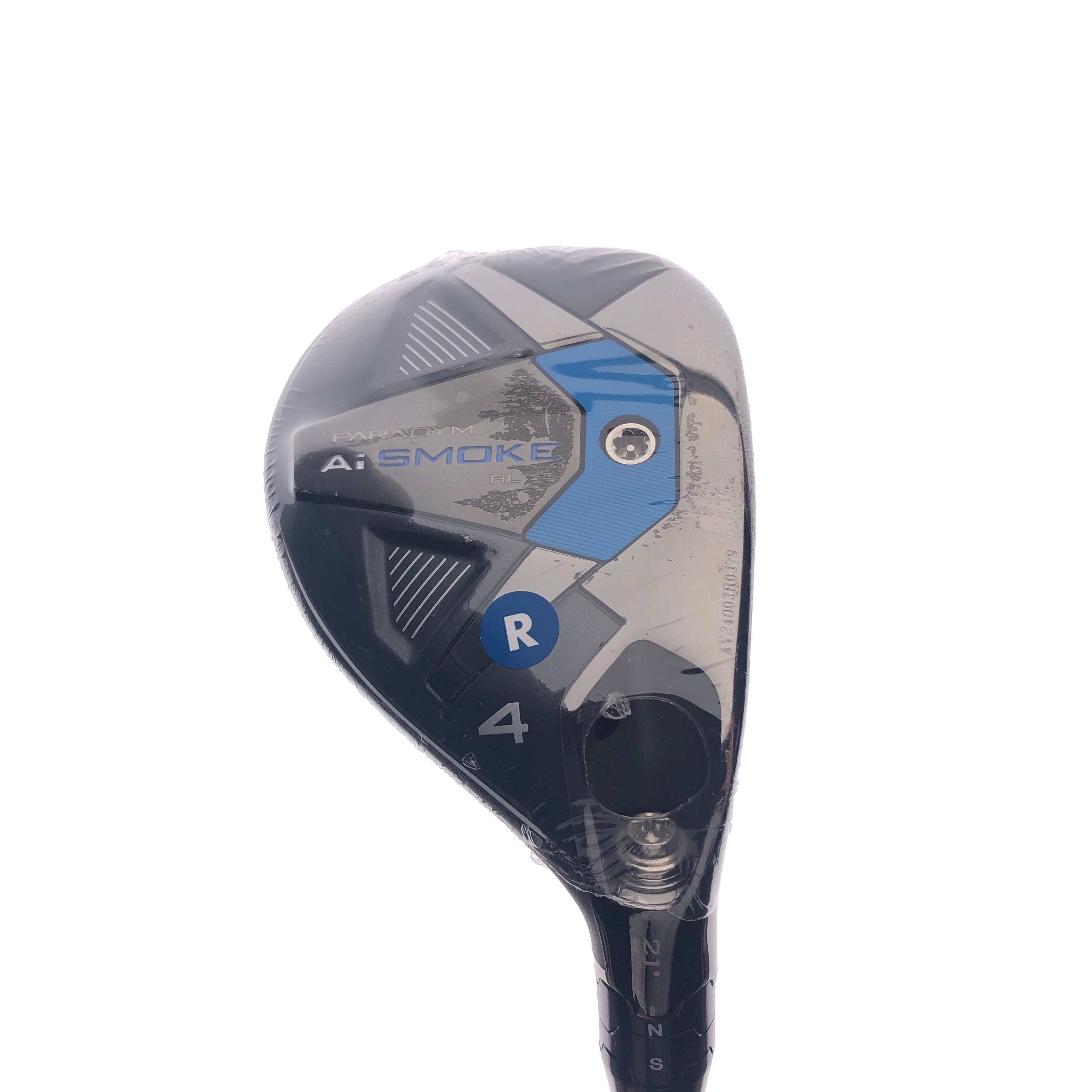 NEW Callaway Paradym Ai Smoke HL 4 Hybrid / 21 Degrees / Regular