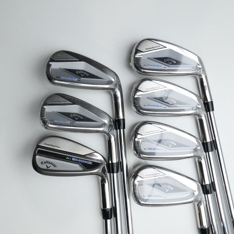 NEW Callaway Paradym Ai Smoke Iron Set / 5 - SW / Regular Flex