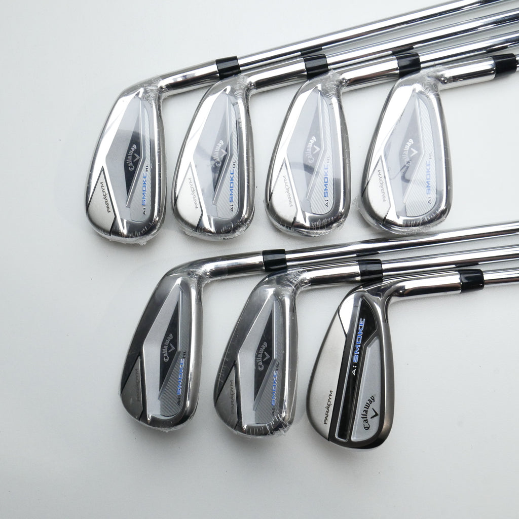 NEW Callaway Paradym Ai Smoke Iron Set / 5 - SW / Regular Flex