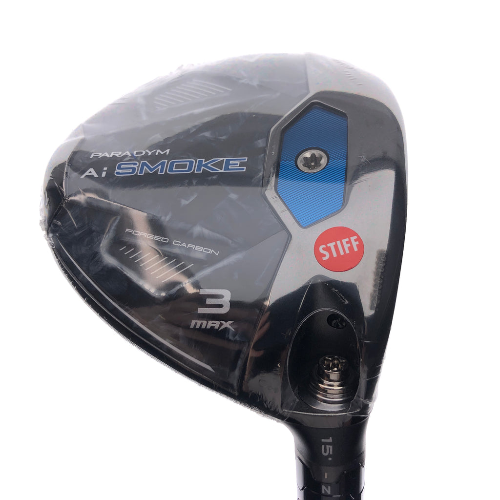 NEW Callaway Paradym Ai Smoke MAX 3 Fairway Wood / 15 Degrees / Stiff Flex