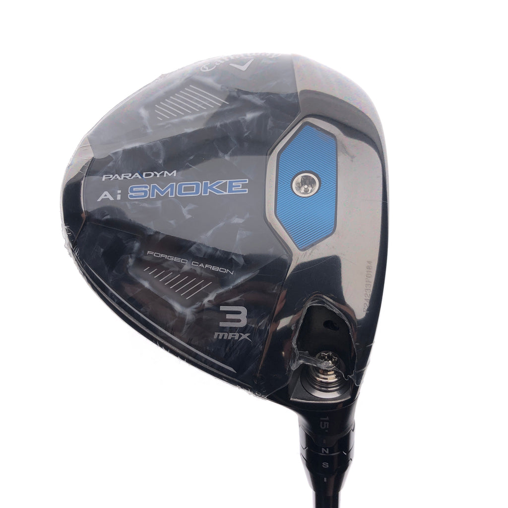 NEW Callaway Paradym Ai Smoke MAX 3 Fairway Wood / 15 Degrees / Stiff Flex