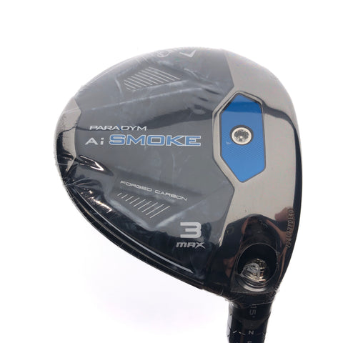 NEW Callaway Paradym Ai Smoke MAX 3 Fairway Wood / 15 Degrees / X-Stiff Flex