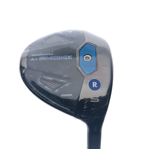 NEW Callaway Paradym Ai Smoke MAX 5 Fairway Wood / 18 Degrees / Regular Flex