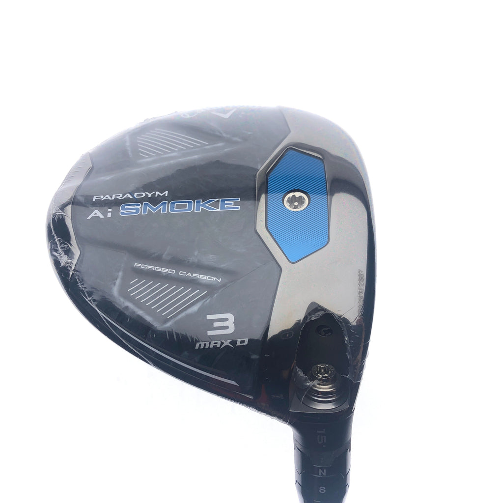 NEW Callaway Paradym Ai Smoke MAX D 3 Fairway Wood / 15 Degrees / Regular Flex