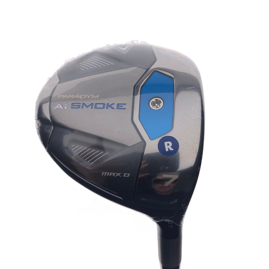 NEW Callaway Paradym Ai Smoke MAX D 7 Fairway Wood / 21 Degrees / Regular Flex