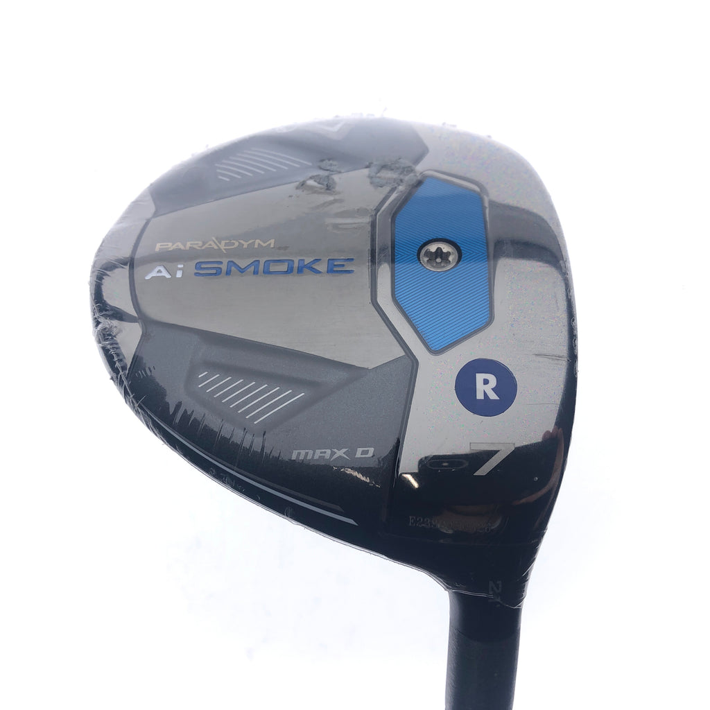 NEW Callaway Paradym Ai Smoke MAX D 7 Fairway Wood / 21 Degrees / Regular Flex