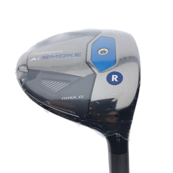 NEW Callaway Paradym Ai Smoke MAX D 7 Fairway Wood / 21 Degrees / Regular Flex