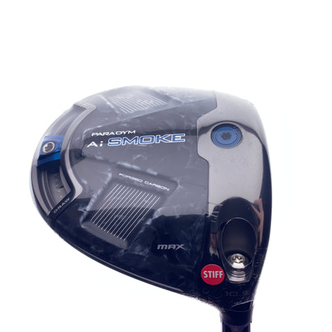 NEW Callaway Paradym Ai Smoke MAX Driver / 10.5 Degrees / Stiff Flex