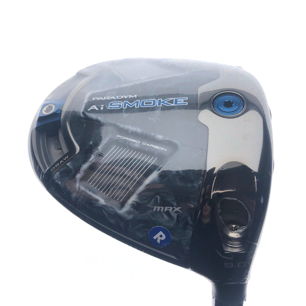 NEW Callaway Paradym Ai Smoke MAX Driver / 9.0 Degrees / Regular