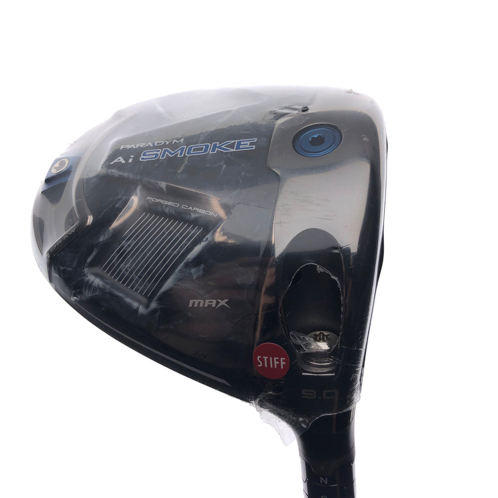 NEW Callaway Paradym Ai Smoke MAX Driver / 9.0 Degrees / Stiff Flex