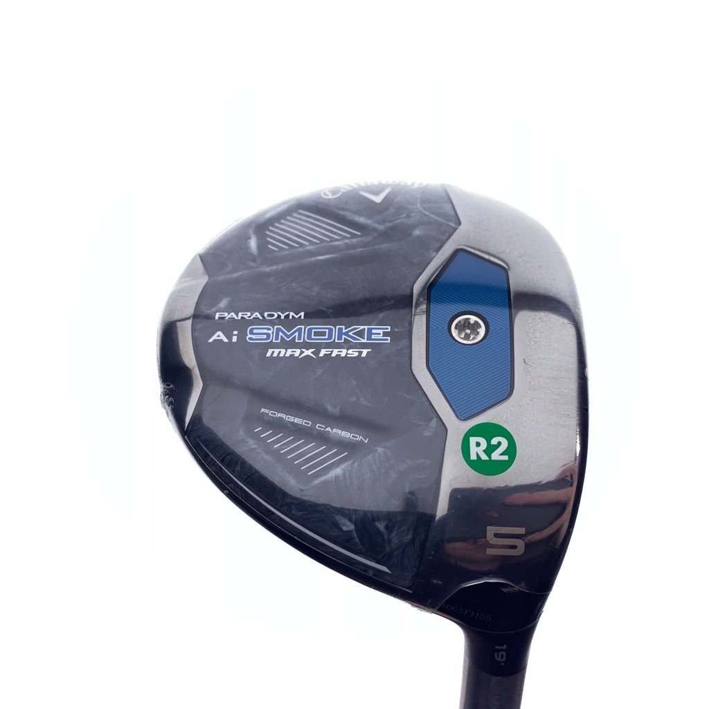 NEW Callaway Paradym Ai Smoke MAX Fast 5 Fairway Wood / 19 Degrees / Soft Regul