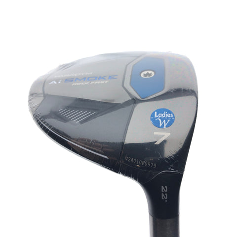 NEW Callaway Paradym Ai Smoke MAX Fast 7 Fairway Wood / 22 Degrees / Ladies Flex