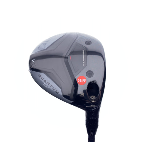 NEW Callaway Quantum Max 3 Fairway Wood / 15 Degrees / Stiff Flex