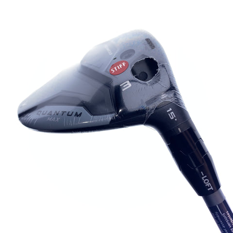 NEW Callaway Quantum Max 3 Fairway Wood / 15.0 Degrees / Stiff Flex