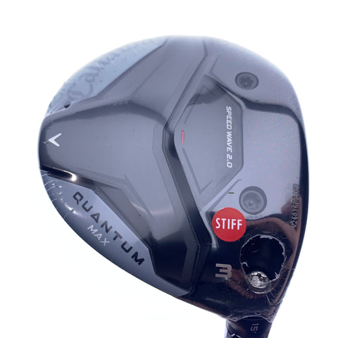 NEW Callaway Quantum Max 3 Fairway Wood / 15.0 Degrees / Stiff Flex