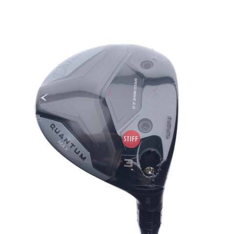 NEW Callaway Quantum Max 3 Fairway Wood / 15.0 Degrees / Stiff Flex