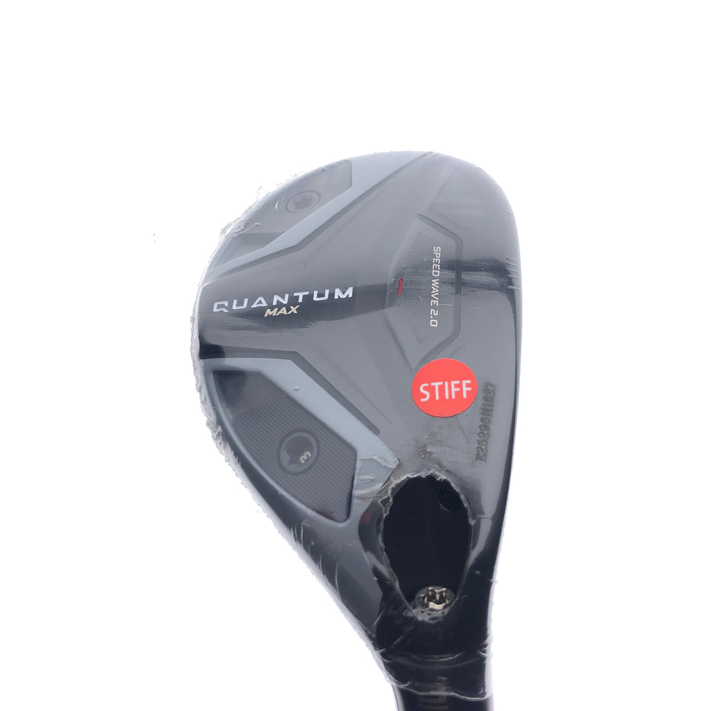 NEW Callaway Quantum Max 3 Hybrid / 19 Degrees / Stiff Flex