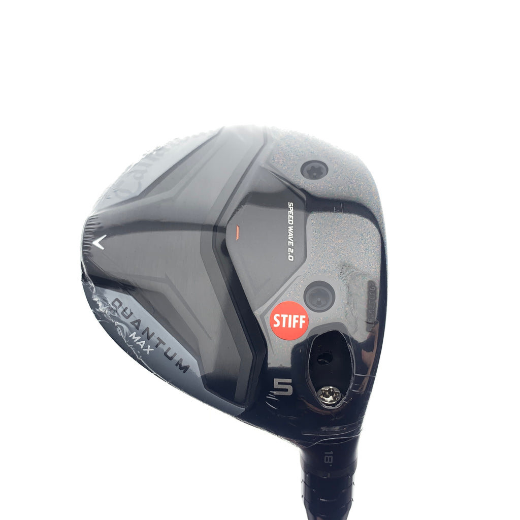 NEW Callaway Quantum Max 5 Fairway Wood / 18 Degrees / Stiff Flex