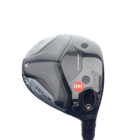 NEW Callaway Quantum Max 5 Fairway Wood / 18 Degrees / Stiff Flex