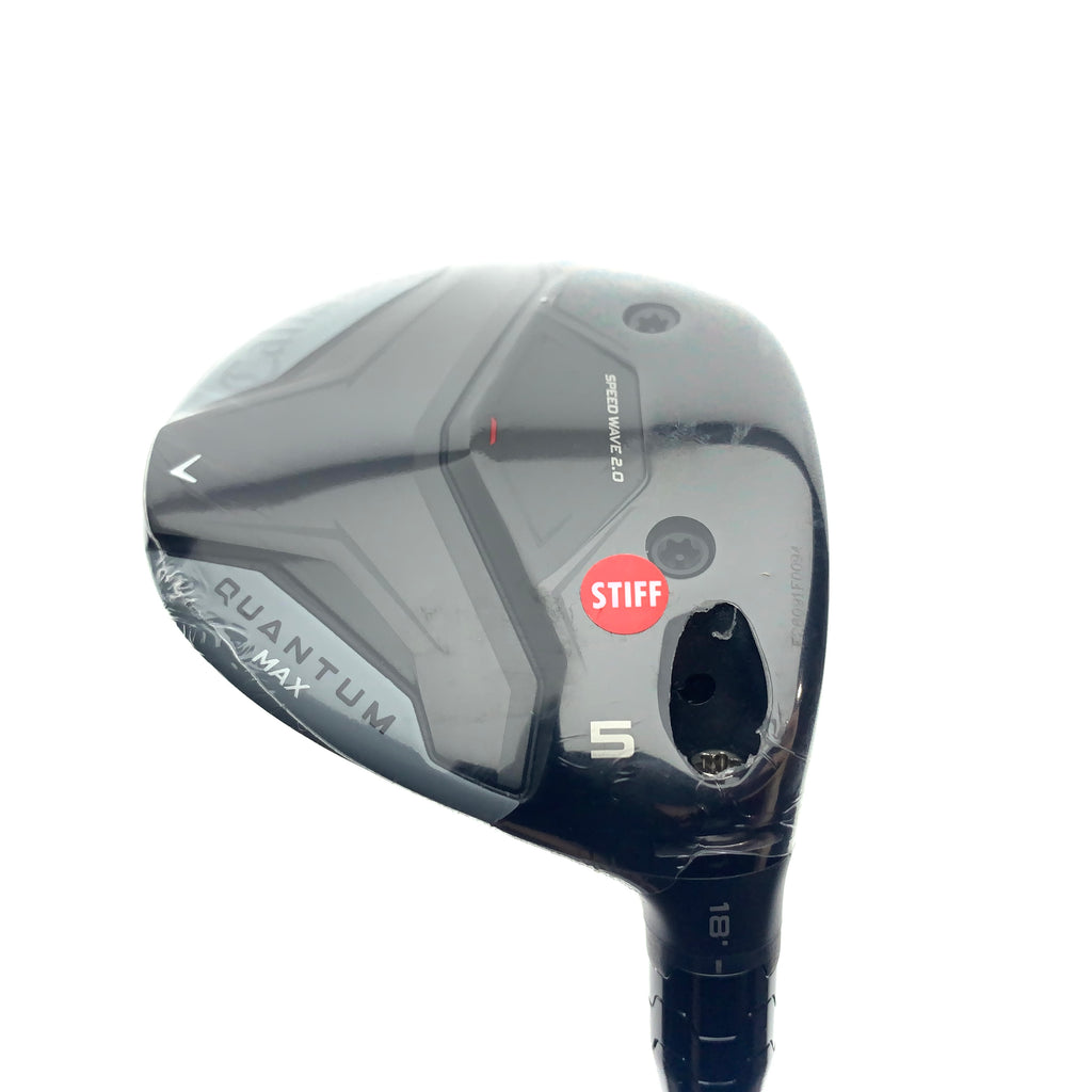 NEW Callaway Quantum Max 5 Fairway Wood / 18.0 Degrees / Stiff Flex