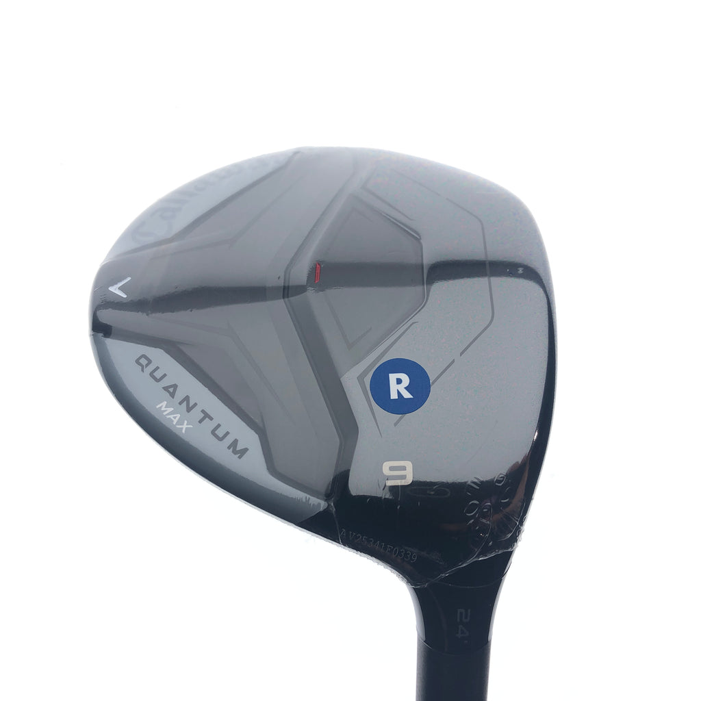 NEW Callaway Quantum Max 9 Fairway Wood / 24 Degrees / Regular Flex
