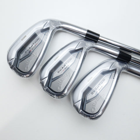 NEW Callaway Quantum Max Iron Set / 5 - PW + AW / Regular Flex