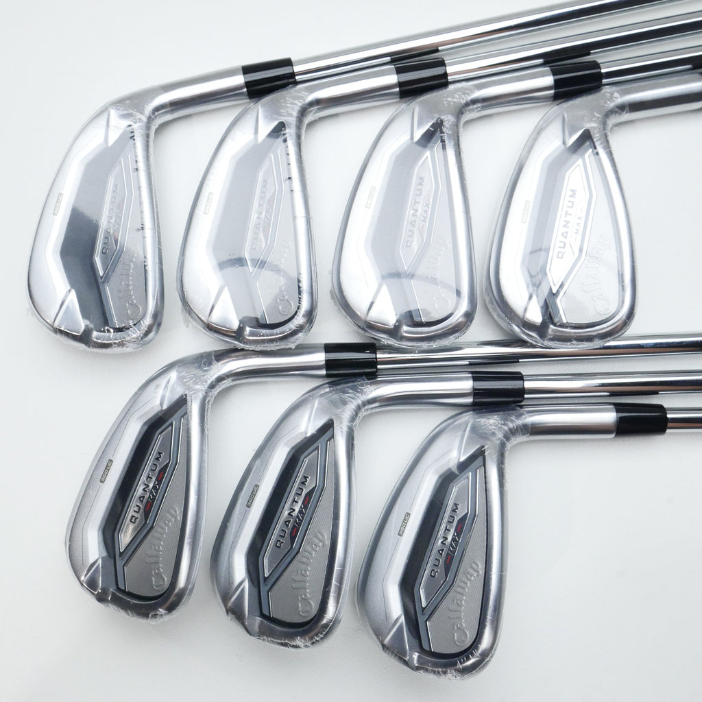 NEW Callaway Quantum Max Iron Set / 5 - PW + AW / Regular Flex