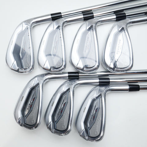 NEW Callaway Quantum Max Iron Set / 5 - PW + AW / Regular Flex