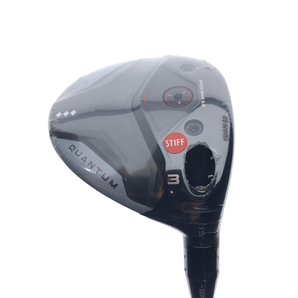 NEW Callaway Quantum Triple Diamond 3 Fairway Wood / 15 Degrees / Stiff Flex