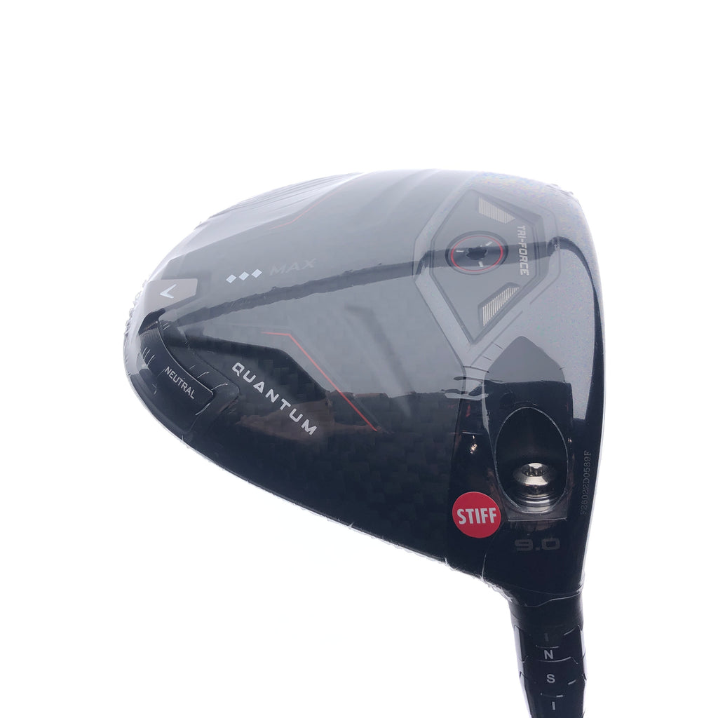 NEW Callaway Quantum Triple Diamond Max Driver / 9.0 Degrees / Stiff Flex