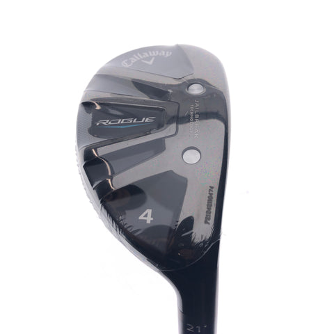 NEW Callaway Rogue 4 Hybrid / 21 Degrees / Stiff Flex