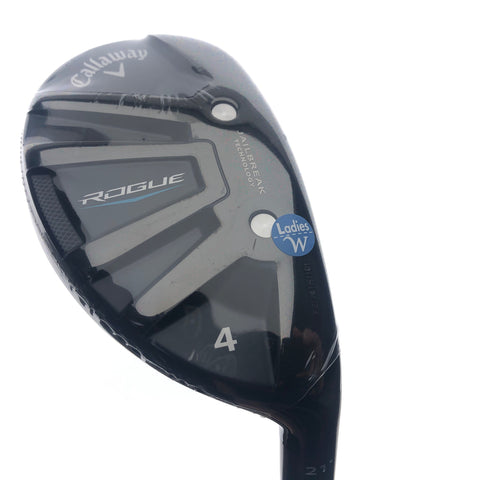 NEW Callaway Rogue Ladies 4 Hybrid / 21 Degrees / Ladies Flex