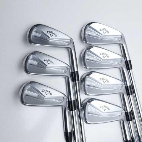 NEW Callaway X Forged 2025 Iron Set / 4 - PW / Stiff Flex