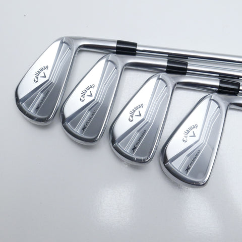 NEW Callaway X Forged 2025 Iron Set / 4 - PW / Stiff Flex