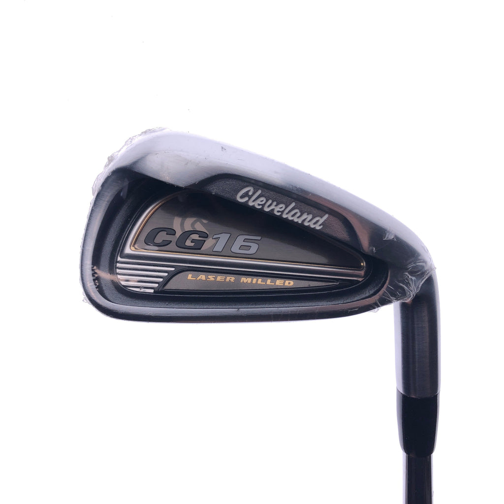 NEW Cleveland CG16 Satin Chrome 6 Iron / 27.0 Degrees / Stiff Flex