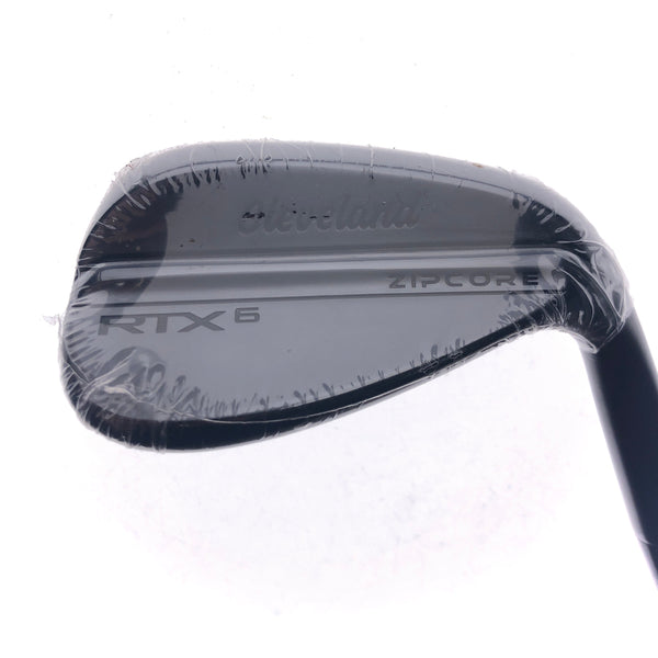 NEW Cleveland RTX 6 Black Gap Wedge / 52.0 Degrees / Wedge Flex