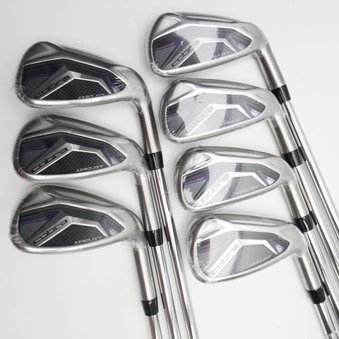 NEW Cobra AeroJet Iron Set / 5 - PW + GW / Regular Flex