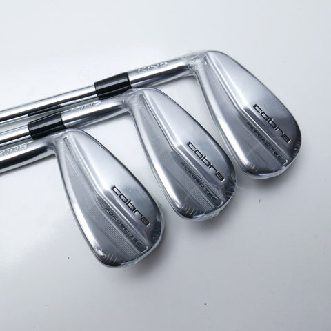 NEW Cobra King Forged Tec 2022 Iron Set / 4 - PW / Regular Flex / Left-Handed