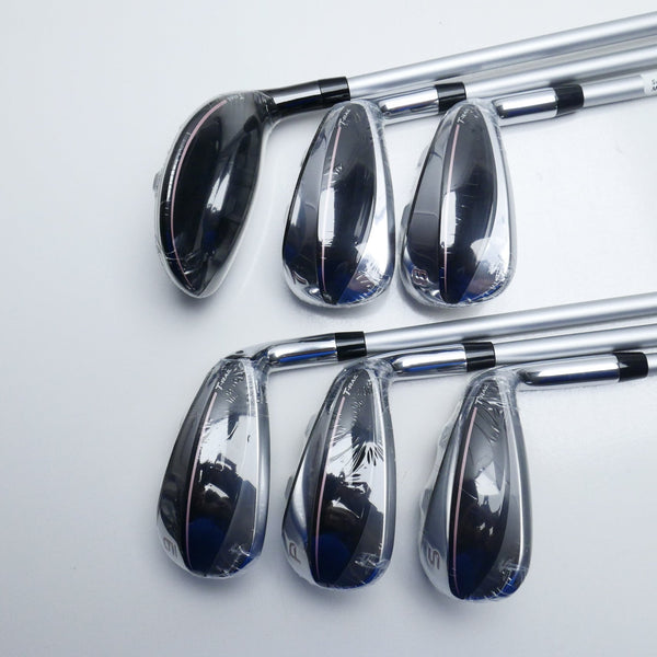 NEW Cobra T-Rail 2019 Iron Set / 6 - SW / Ladies Flex