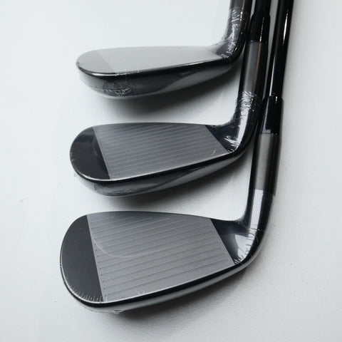 NEW Mizuno JPX 925 Hot Metal Black Iron Set / 5 - PW / Stiff Flex