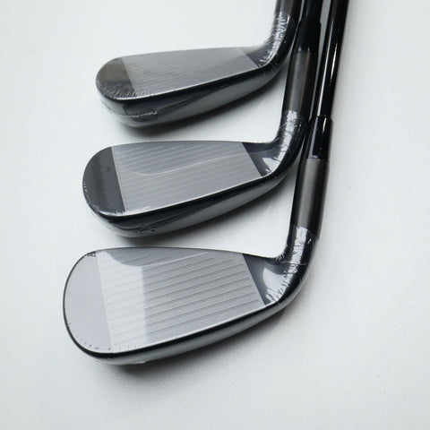 NEW Mizuno JPX 925 Hot Metal Black Iron Set / 5 - PW / Stiff Flex