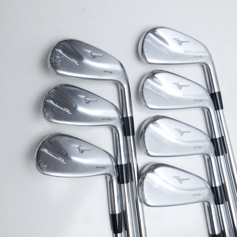 NEW Mizuno Pro 245 Iron Set / 4 - PW / Stiff Flex