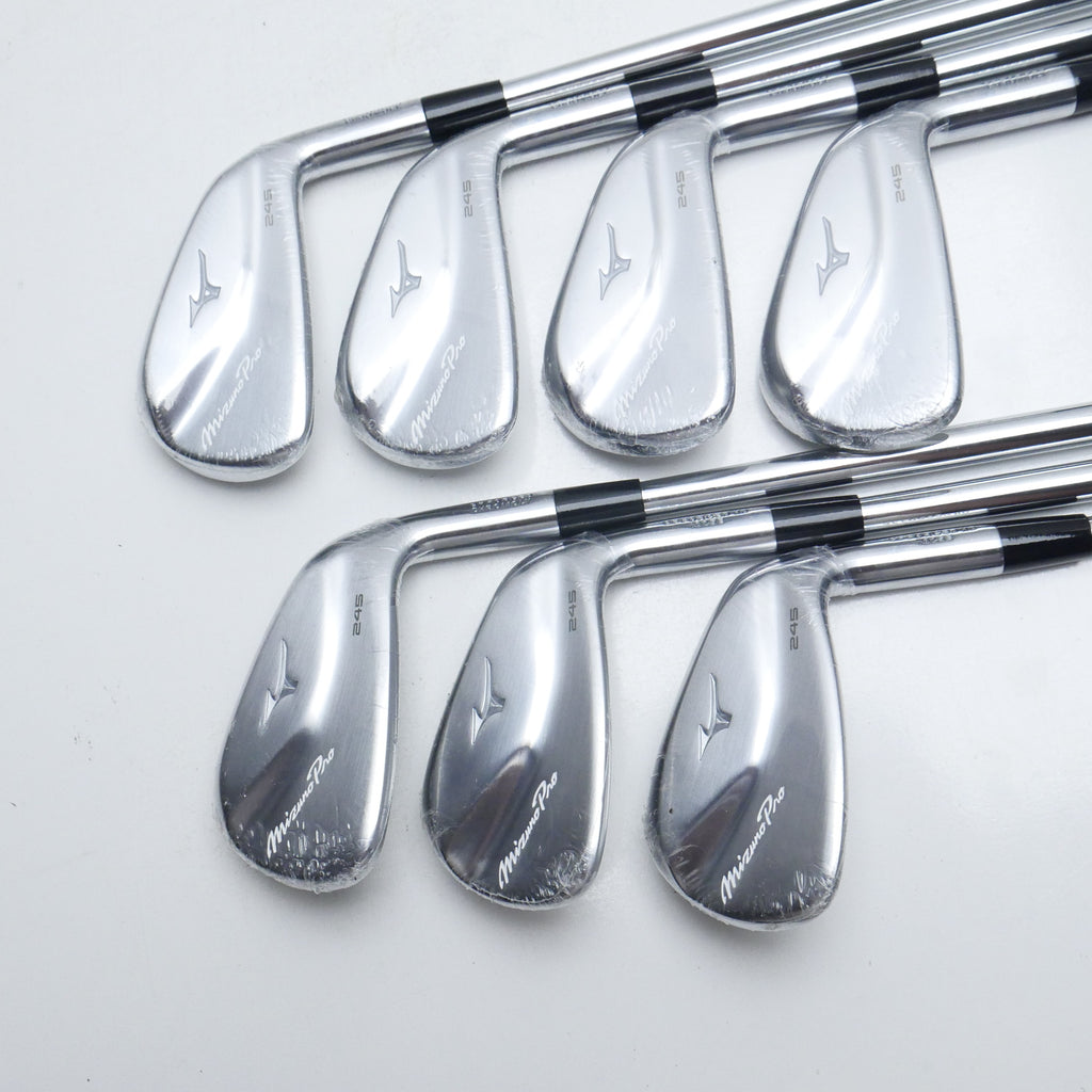 NEW Mizuno Pro 245 Iron Set / 4 - PW / Stiff Flex