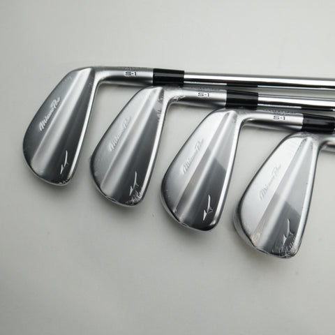 NEW Mizuno Pro S-1 Iron Set / 4 - PW / Stiff Flex