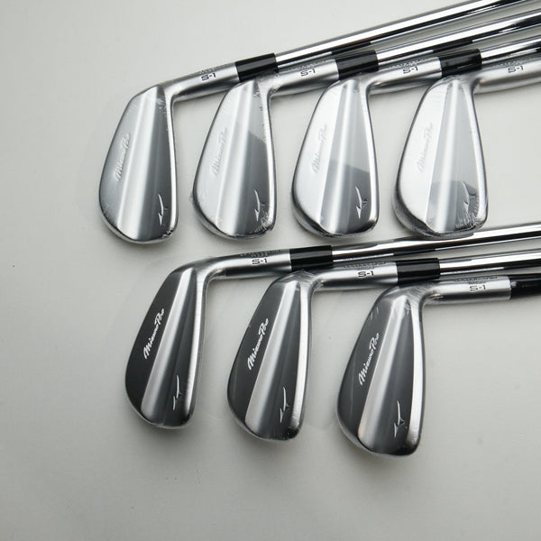 NEW Mizuno Pro S-1 Iron Set / 4 - PW / Stiff Flex