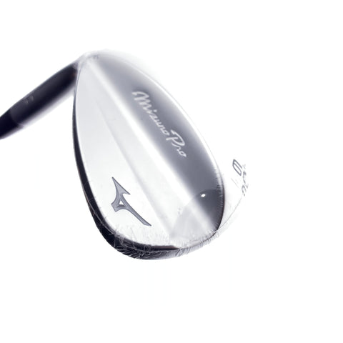 NEW Mizuno Pro T-1 Soft White Satin Lob Wedge / 60.0 Deg / A Flex / Left-Handed
