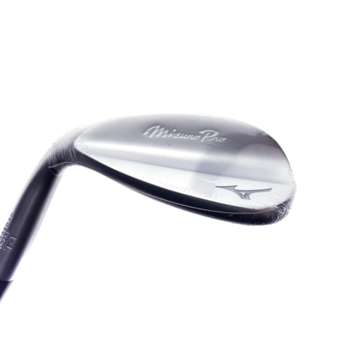 NEW Mizuno Pro T-1 Soft White Satin Lob Wedge / 60.0 Deg / A Flex / Left-Handed
