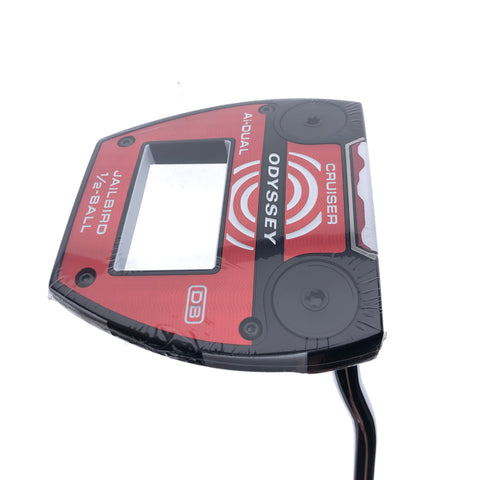 NEW Odyssey Ai-Dual Jailbird 1/2 Ball Cruiser Putter / 38.0 Inches