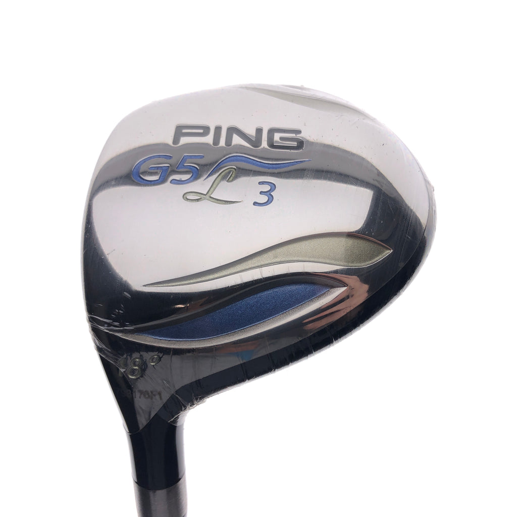 NEW Ping G5 Ladies 3 Fairway Wood / 18 Degrees / Ladies Flex / Left-Handed