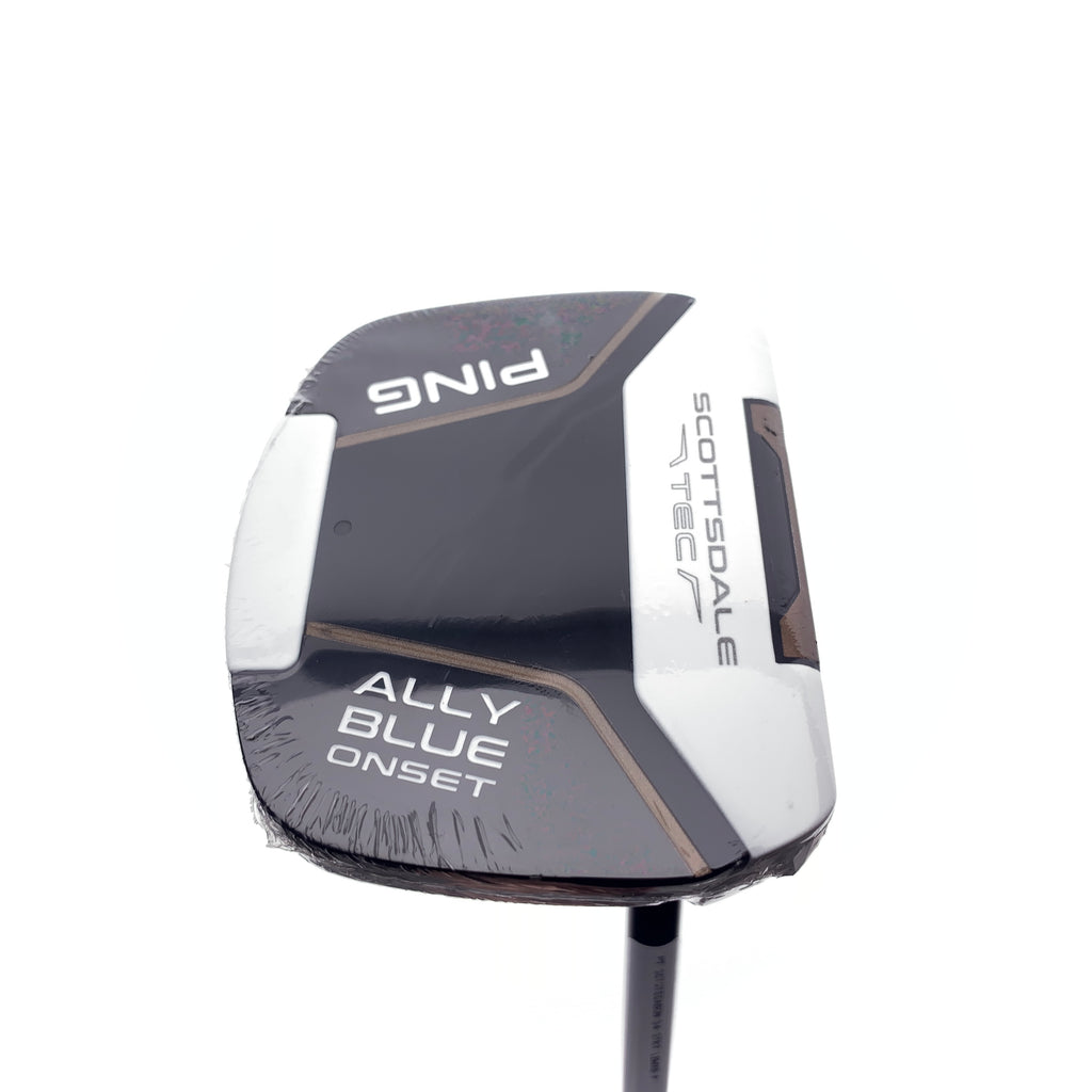 NEW Ping Scottsdale Tec Ally Blue Onset Putter / 34.0 Inches